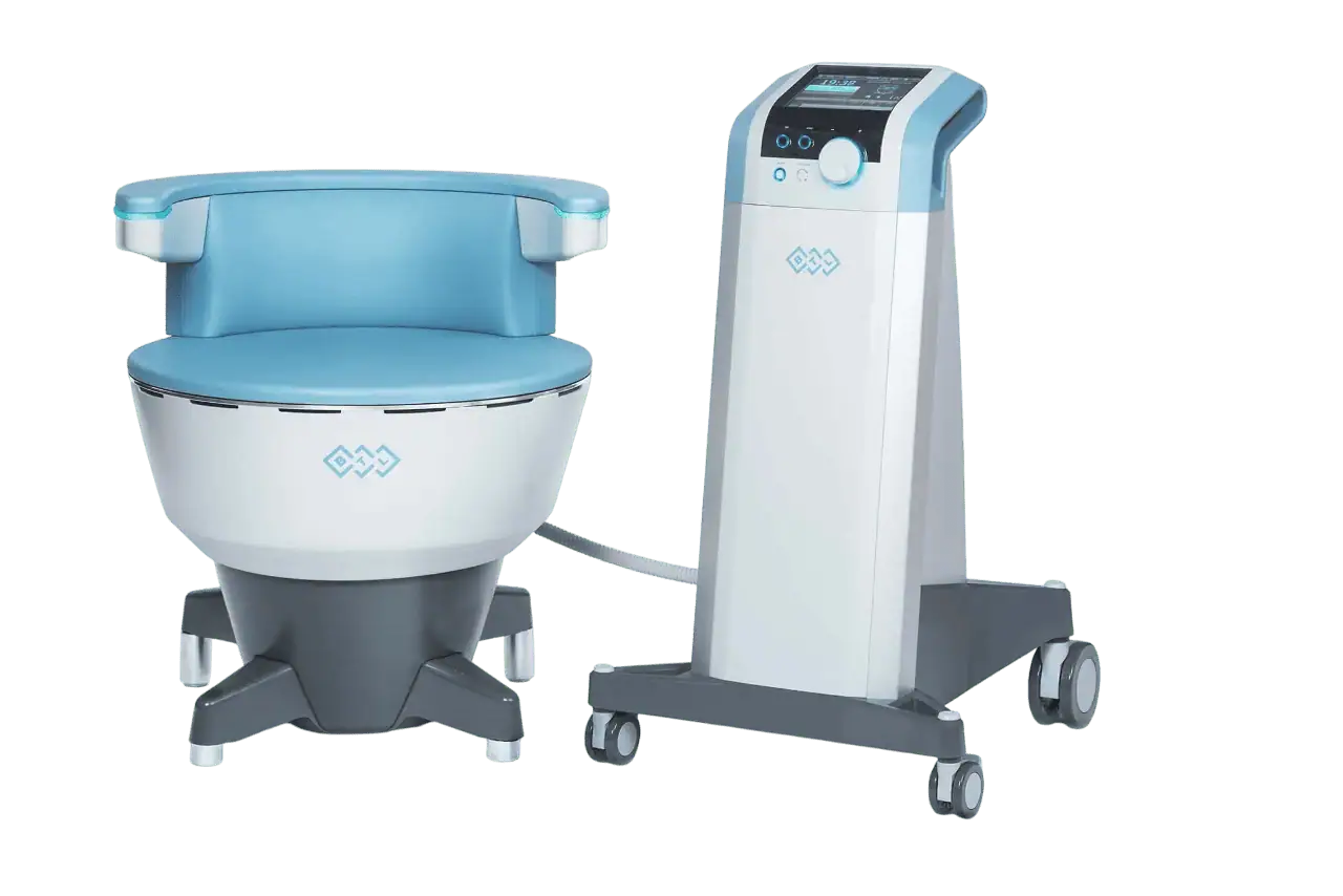 Hydrotherapy tub with digital control unit and mobile stand for professional spa use